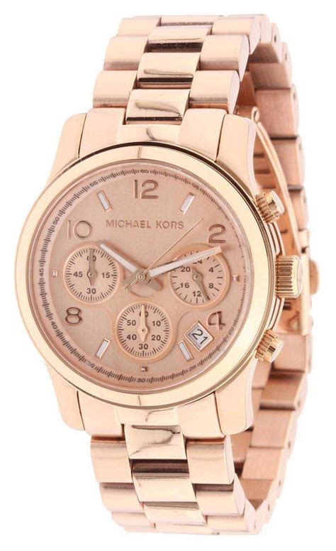 michael kors automatikuhr damen|michael kors rose gold watch.